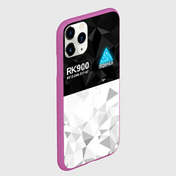 Чехол iPhone 11 Pro матовый RK900 CONNOR, цвет: 3D-фиолетовый — фото 2