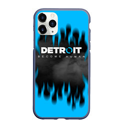 Чехол iPhone 11 Pro матовый DETROIT: BECOME HUMAN, цвет: 3D-серый