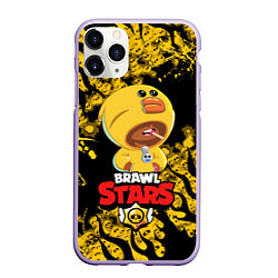 Чехол iPhone 11 Pro матовый BRAWL STARS SALLY LEON, цвет: 3D-светло-сиреневый