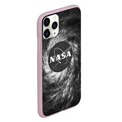 Чехол iPhone 11 Pro матовый NASA, цвет: 3D-розовый — фото 2