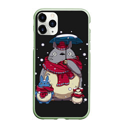 Чехол iPhone 11 Pro матовый My Neighbor Totoro