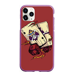 Чехол iPhone 11 Pro матовый One Piece