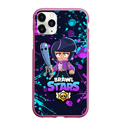 Чехол iPhone 11 Pro матовый BRAWL STARS BIBI