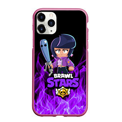 Чехол iPhone 11 Pro матовый BRAWL STARS BIBI