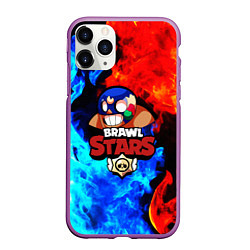 Чехол iPhone 11 Pro матовый Brawl Stars El Primo