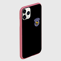 Чехол iPhone 11 Pro матовый STARS НА СПИНЕ, цвет: 3D-малиновый — фото 2