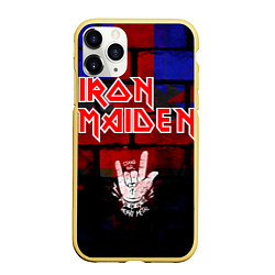 Чехол iPhone 11 Pro матовый Iron Maiden