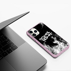 Чехол iPhone 11 Pro матовый My Chemical Romance, цвет: 3D-розовый — фото 2