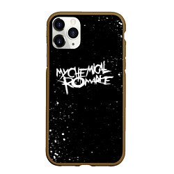 Чехол iPhone 11 Pro матовый My Chemical Romance, цвет: 3D-коричневый