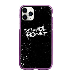 Чехол iPhone 11 Pro матовый My Chemical Romance, цвет: 3D-фиолетовый