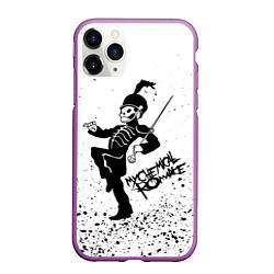 Чехол iPhone 11 Pro матовый My Chemical Romance, цвет: 3D-фиолетовый