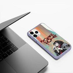 Чехол iPhone 11 Pro матовый Джерард Уэйн, цвет: 3D-светло-сиреневый — фото 2