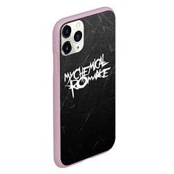 Чехол iPhone 11 Pro матовый My Chemical Romance, цвет: 3D-розовый — фото 2