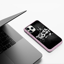 Чехол iPhone 11 Pro матовый MY CHEMICAL ROMANCE, цвет: 3D-розовый — фото 2