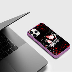 Чехол iPhone 11 Pro матовый My Chemical Romance, цвет: 3D-фиолетовый — фото 2