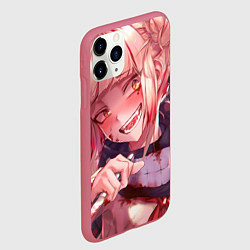 Чехол iPhone 11 Pro матовый Тога Химико, цвет: 3D-малиновый — фото 2
