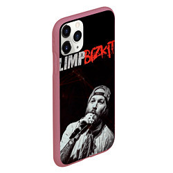 Чехол iPhone 11 Pro матовый Limp Bizkit, цвет: 3D-малиновый — фото 2