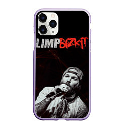 Чехол iPhone 11 Pro матовый Limp Bizkit, цвет: 3D-светло-сиреневый