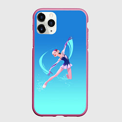 Чехол iPhone 11 Pro матовый Фигурное катание