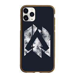 Чехол iPhone 11 Pro матовый Apex Legends, цвет: 3D-коричневый