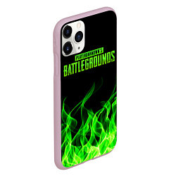 Чехол iPhone 11 Pro матовый PUBG, цвет: 3D-розовый — фото 2