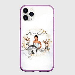 Чехол iPhone 11 Pro матовый ARIANA GRANDE, цвет: 3D-фиолетовый