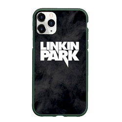 Чехол iPhone 11 Pro матовый LINKIN PARK, цвет: 3D-темно-зеленый