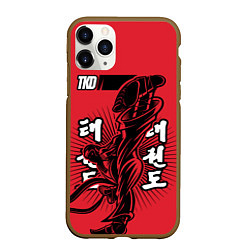 Чехол iPhone 11 Pro матовый TKD