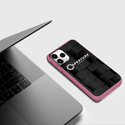 Чехол iPhone 11 Pro матовый PORTAL, цвет: 3D-малиновый — фото 2