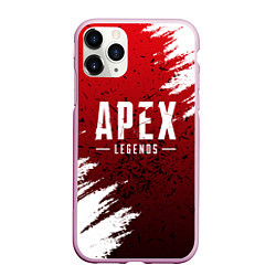 Чехол iPhone 11 Pro матовый APEX LEGENDS, цвет: 3D-розовый