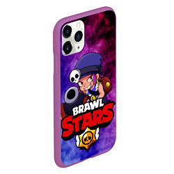 Чехол iPhone 11 Pro матовый Brawl Stars - Penny, цвет: 3D-фиолетовый — фото 2