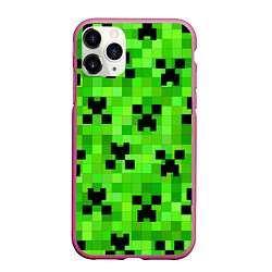 Чехол iPhone 11 Pro матовый MINECRAFT