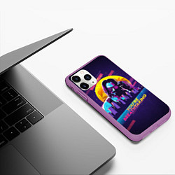 Чехол iPhone 11 Pro матовый You Are Breathtaking!, цвет: 3D-фиолетовый — фото 2