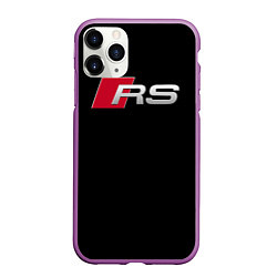 Чехол iPhone 11 Pro матовый AUDI RS