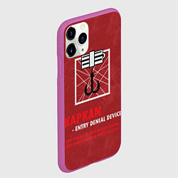 Чехол iPhone 11 Pro матовый Kapkan R6s, цвет: 3D-фиолетовый — фото 2
