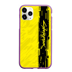 Чехол iPhone 11 Pro матовый CYBERPUNK 2077