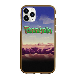 Чехол iPhone 11 Pro матовый Terraria