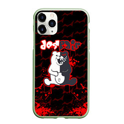 Чехол iPhone 11 Pro матовый MONOKUMA, цвет: 3D-салатовый