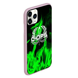 Чехол iPhone 11 Pro матовый C-OPSCRITICAL OPS, цвет: 3D-розовый — фото 2