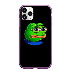 Чехол iPhone 11 Pro матовый Frog