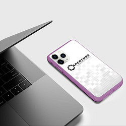 Чехол iPhone 11 Pro матовый PORTAL, цвет: 3D-фиолетовый — фото 2