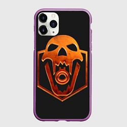 Чехол iPhone 11 Pro матовый Rainbow Six Siege, цвет: 3D-фиолетовый