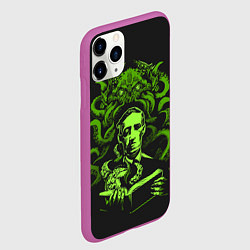 Чехол iPhone 11 Pro матовый Cthulhu, цвет: 3D-фиолетовый — фото 2