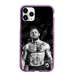 Чехол iPhone 11 Pro матовый CONOR McGREGOR