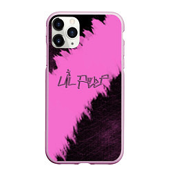 Чехол iPhone 11 Pro матовый LIL PEEP, цвет: 3D-розовый