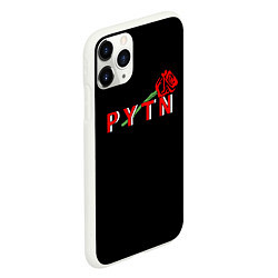 Чехол iPhone 11 Pro матовый ТИКТОКЕР - PAYTON MOORMEIE, цвет: 3D-белый — фото 2
