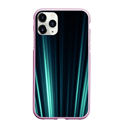 Чехол iPhone 11 Pro матовый Текстура, цвет: 3D-розовый