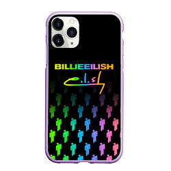 Чехол iPhone 11 Pro матовый BILLIE EILISH, цвет: 3D-сиреневый