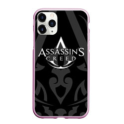 Чехол iPhone 11 Pro матовый Assassin’s Creed, цвет: 3D-розовый