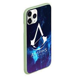 Чехол iPhone 11 Pro матовый Assassin’s Creed, цвет: 3D-салатовый — фото 2